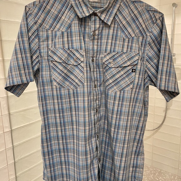 Men’s MARMOT Short Sleeve Button Down (Large) - Picture 6 of 6